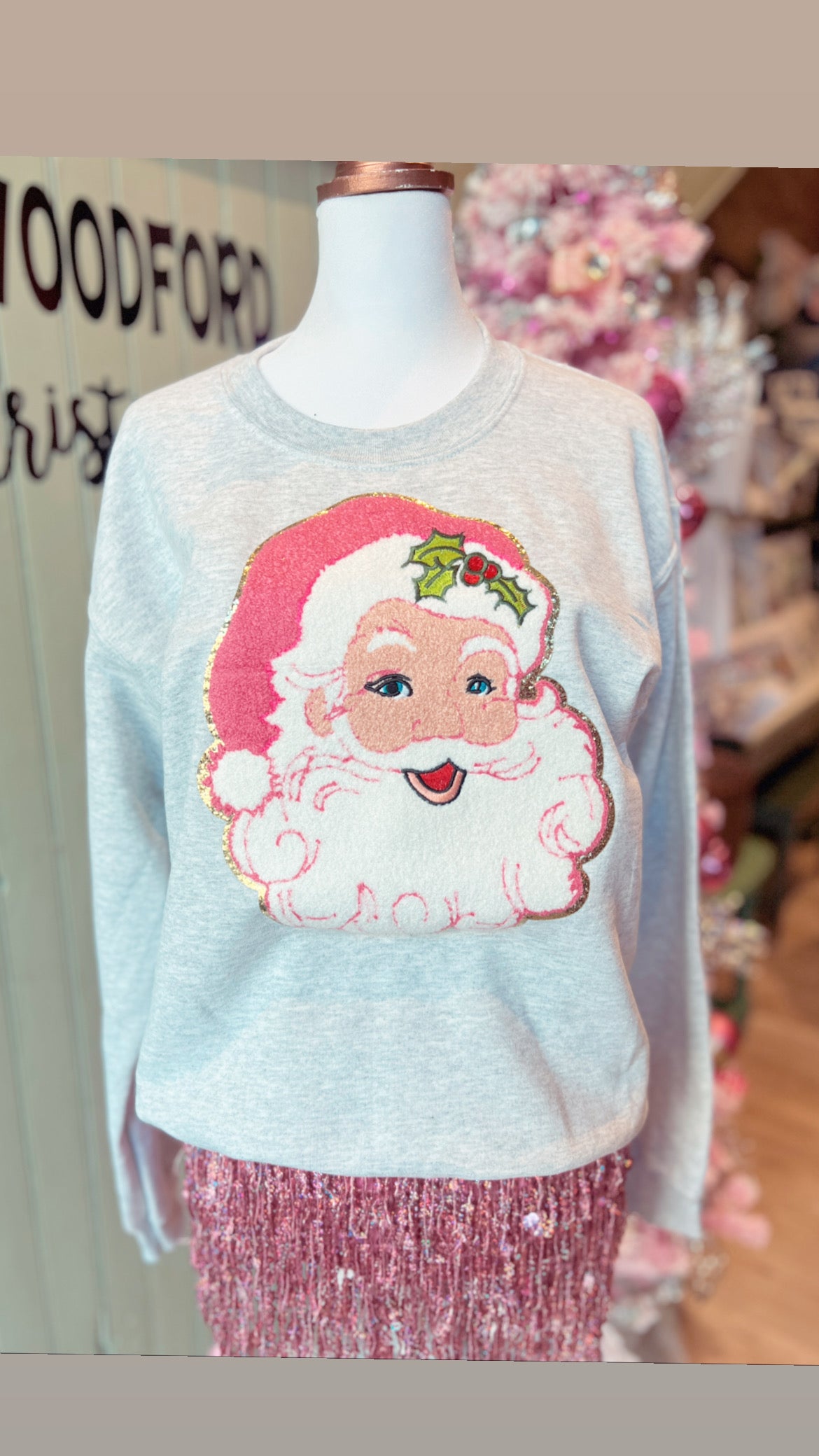 Santa Patch Sweatshirt