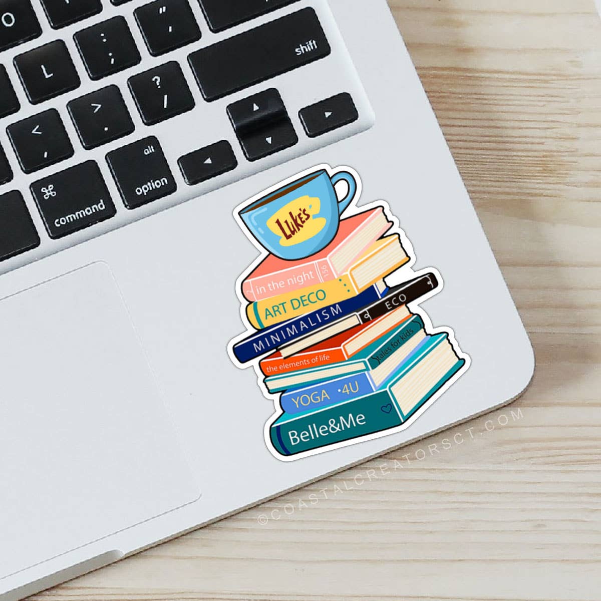 Gilmore Girls Chilton Lukes Yale Laptop Sticker: Packaged