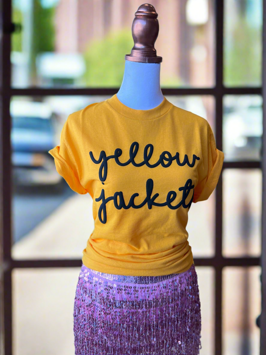 Yellow Jacket Puffy T-Shirt WOODFORD