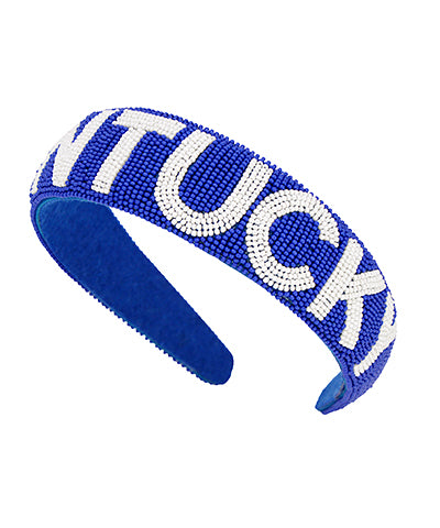 Kentucky Beaded Headband