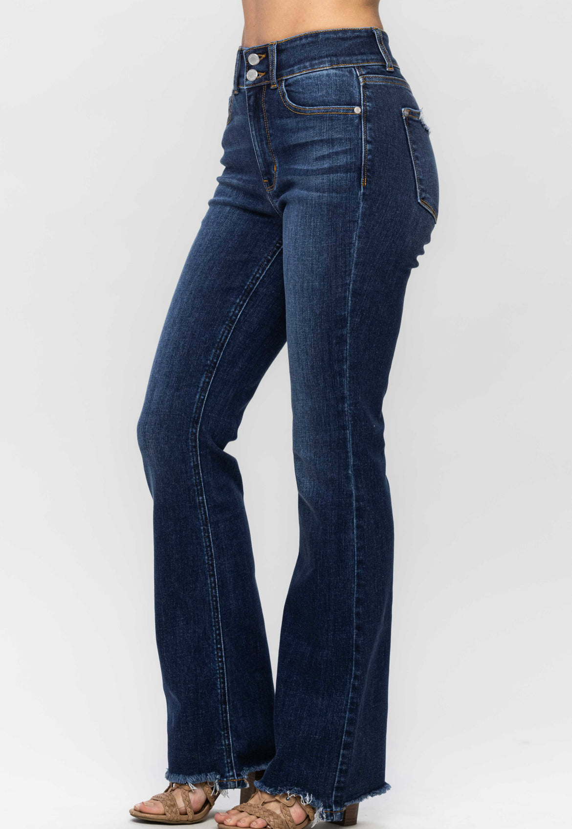 Judy Blue Frayed Bootcut