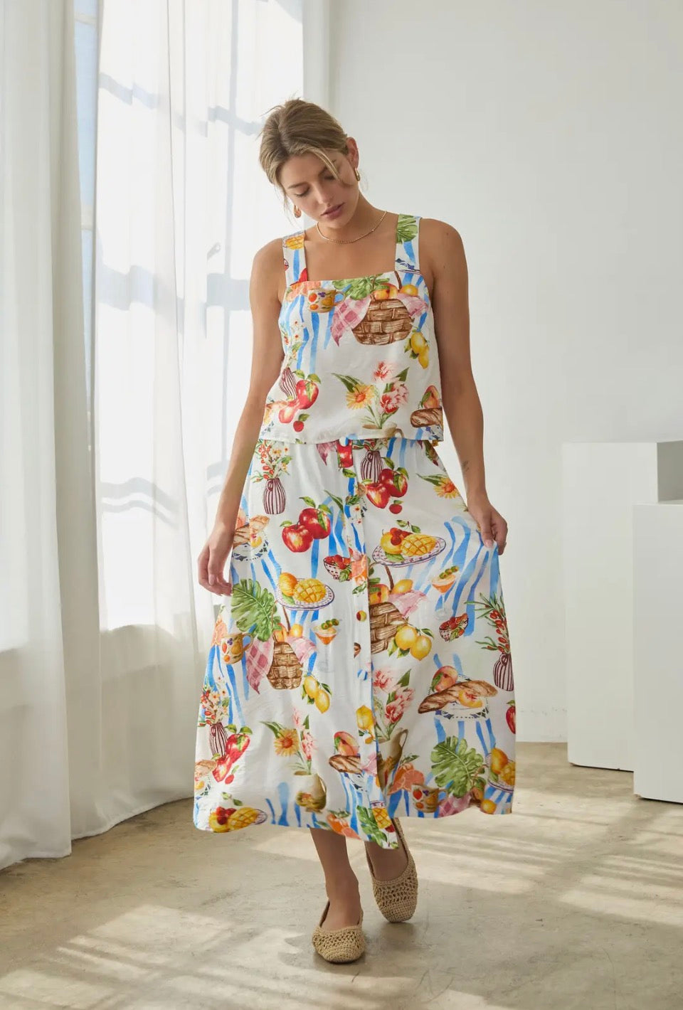 Picnic Midi Skirt