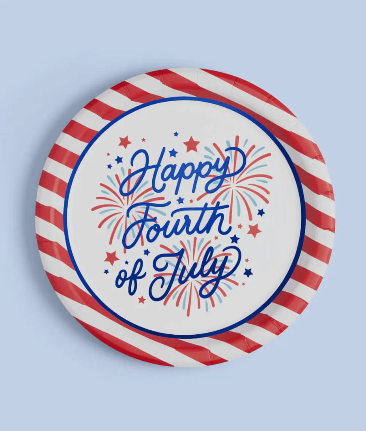 Party in the USA 25 Pack Paper Plates