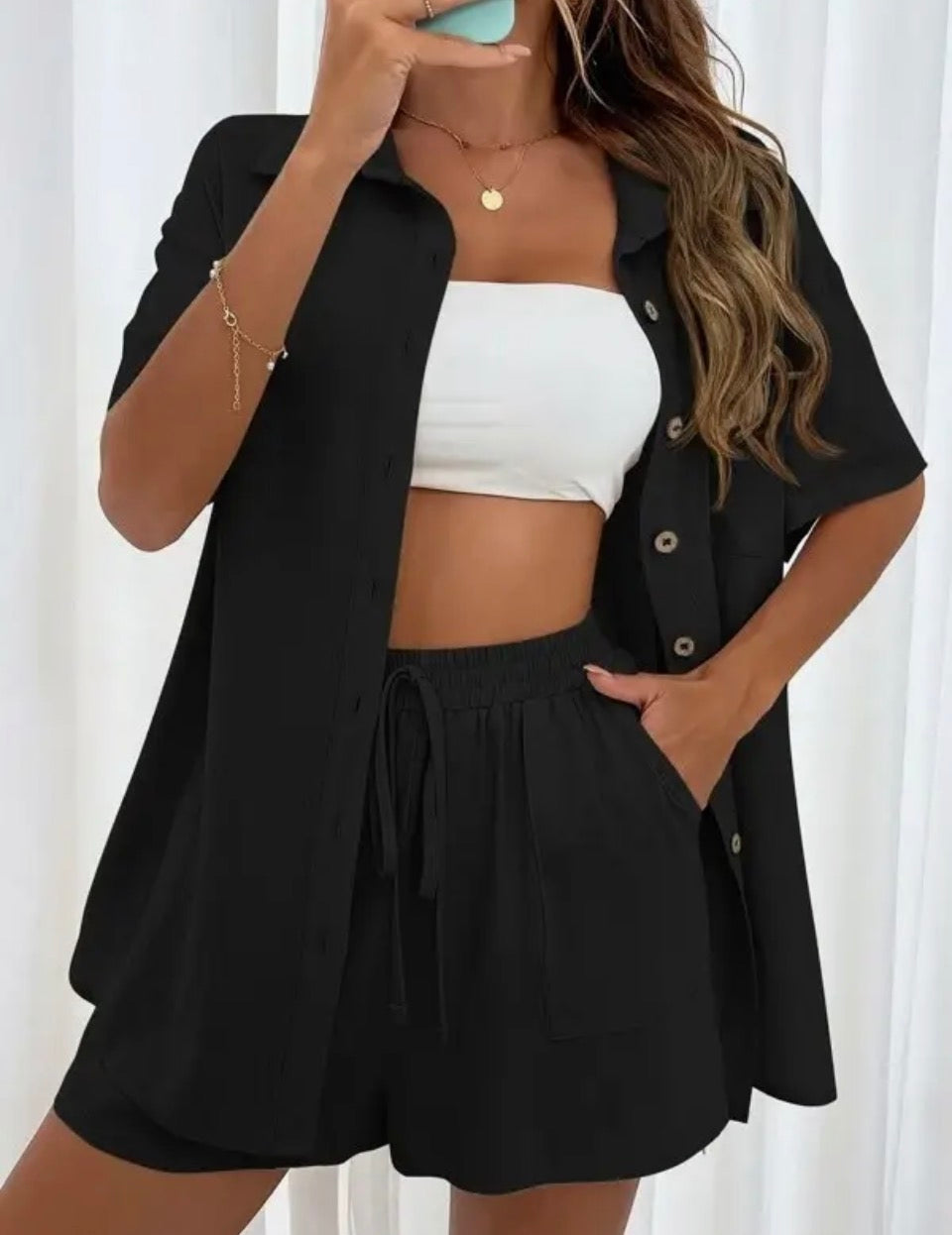 Matching Set in Black
