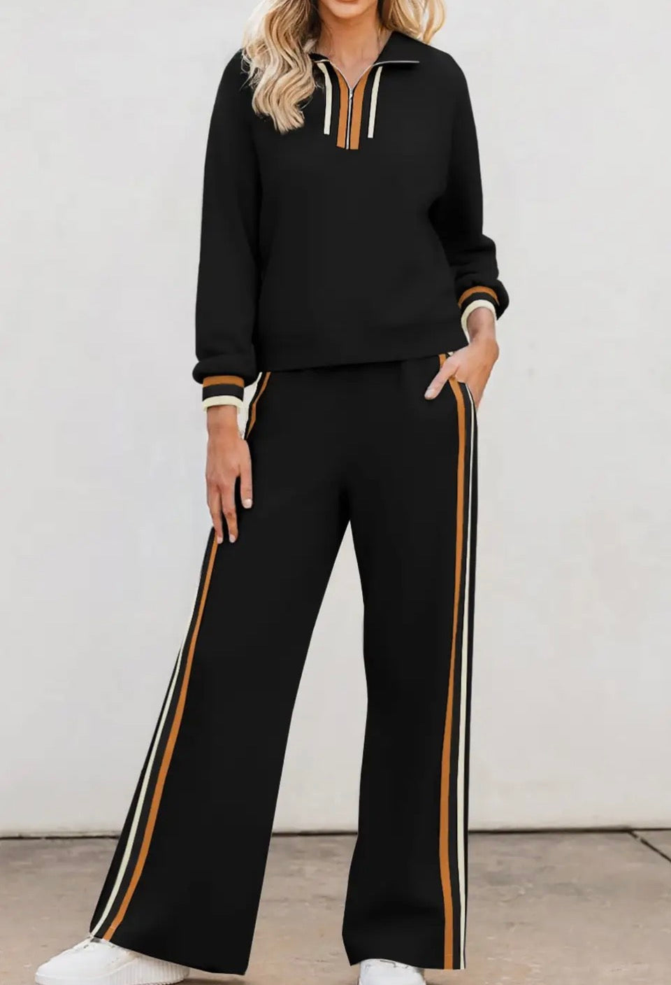 Quarter Zip Matching Set (Woodford)