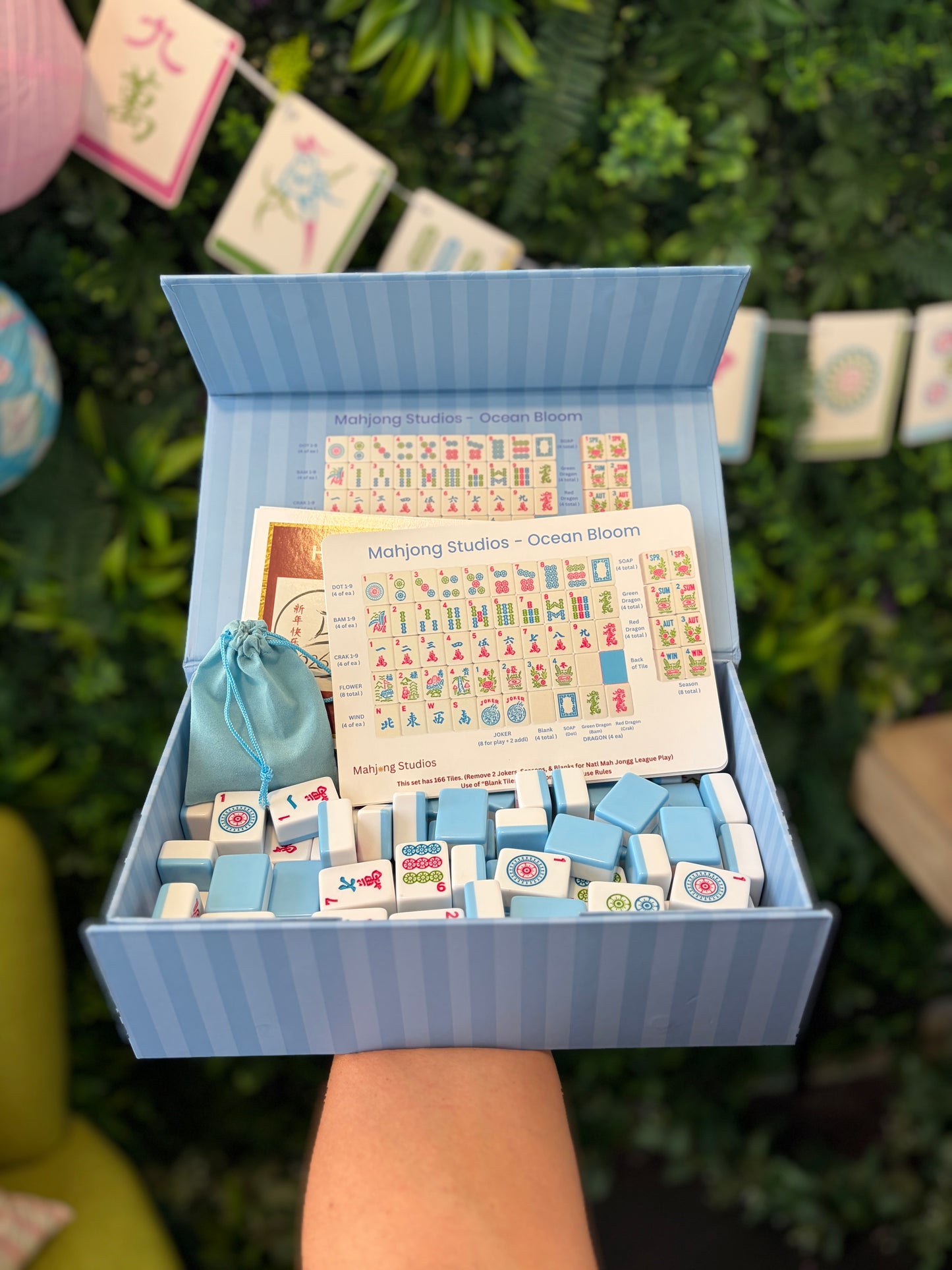 Mahjong Studio Ocean Bloom Tiles