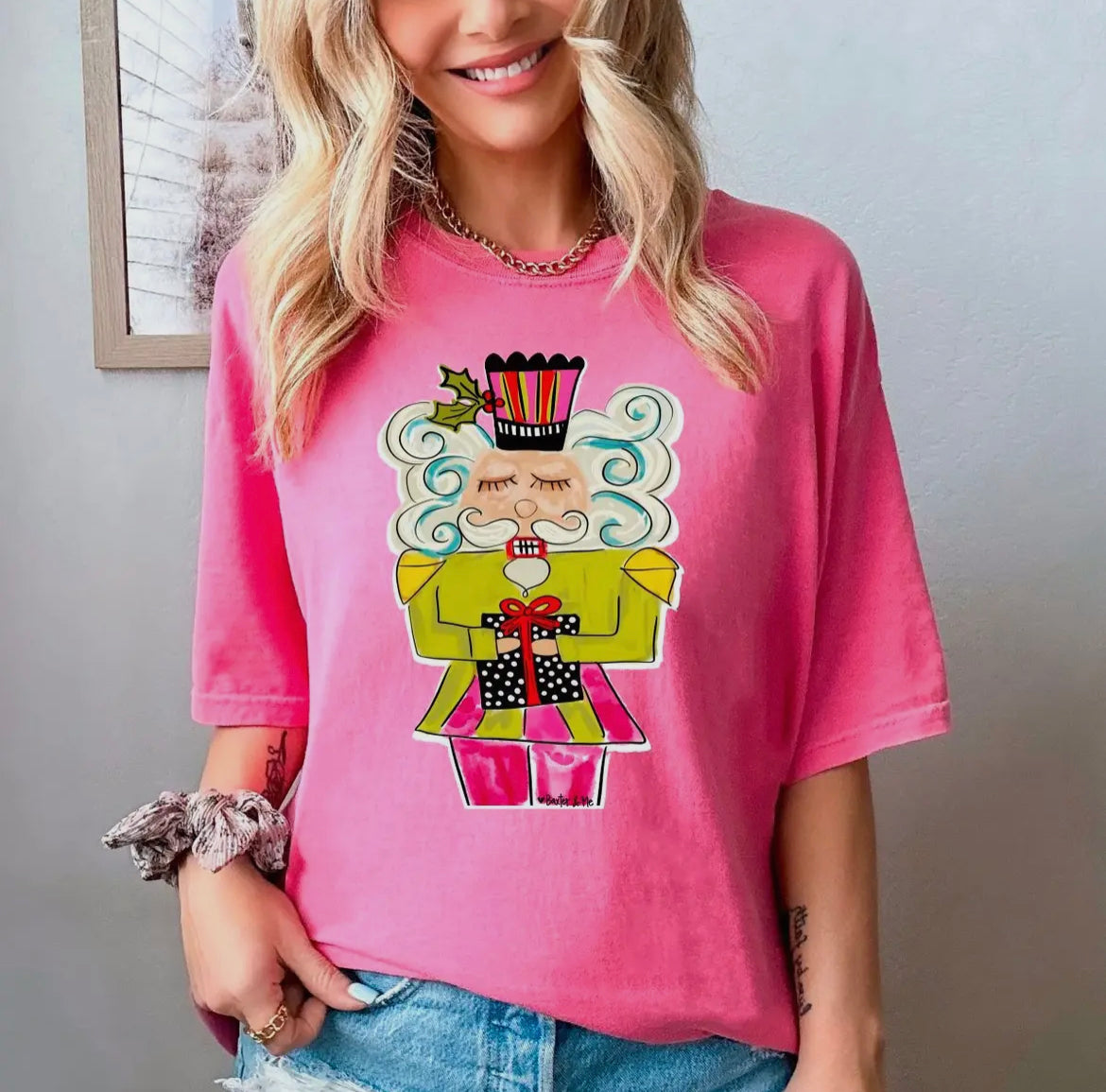 Nutcracker Pink Tee