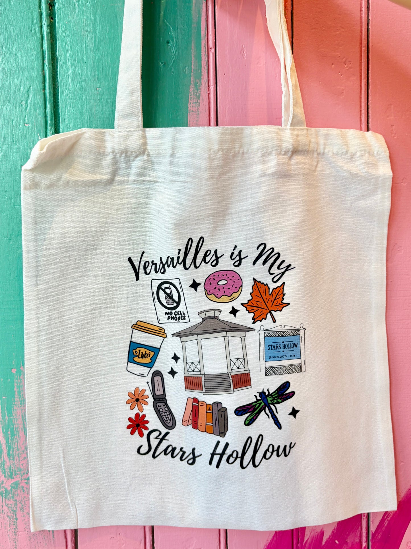 Versailles is my Stars Hollow Tote