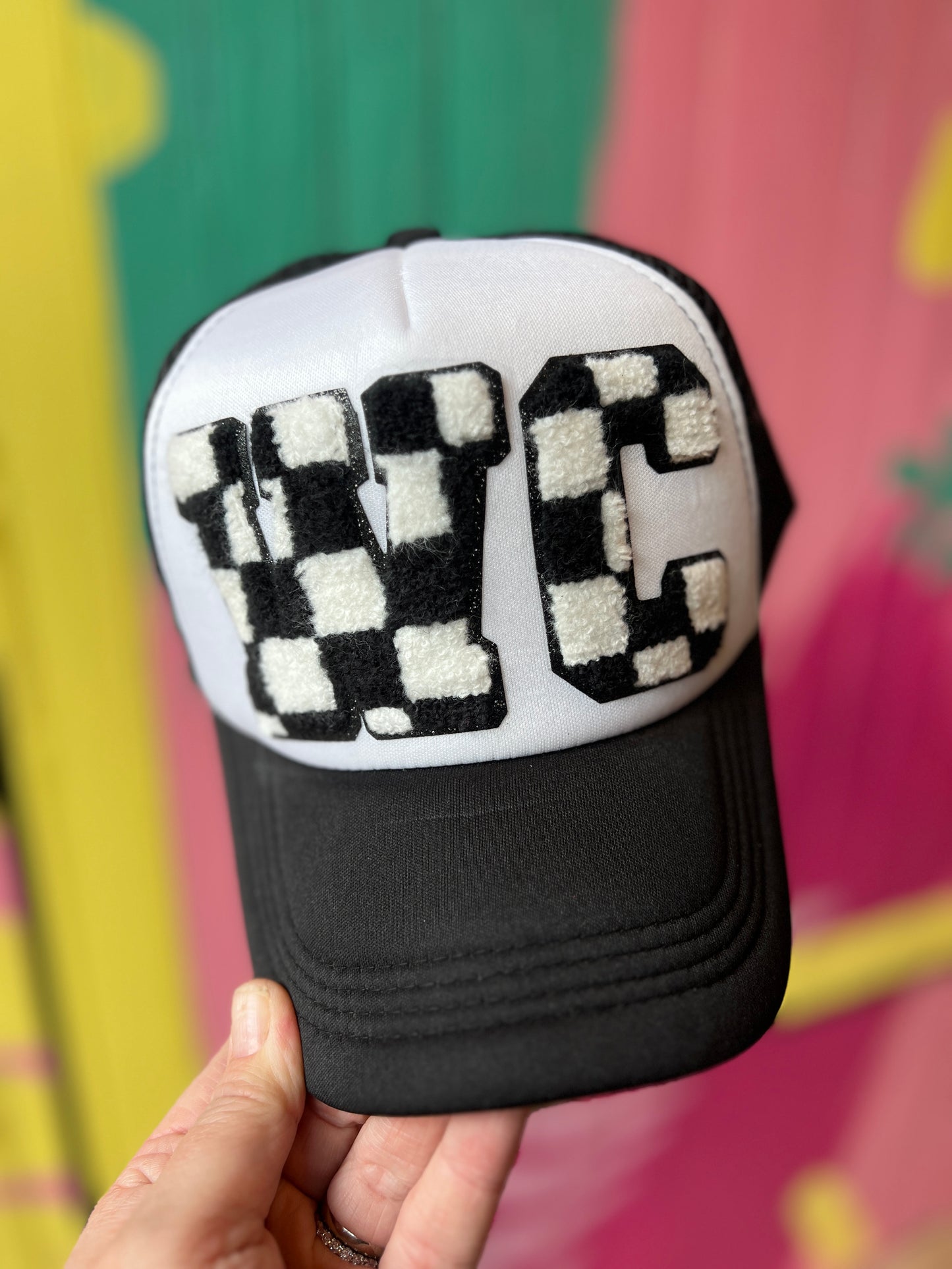 Checkered WC Trucker Hat