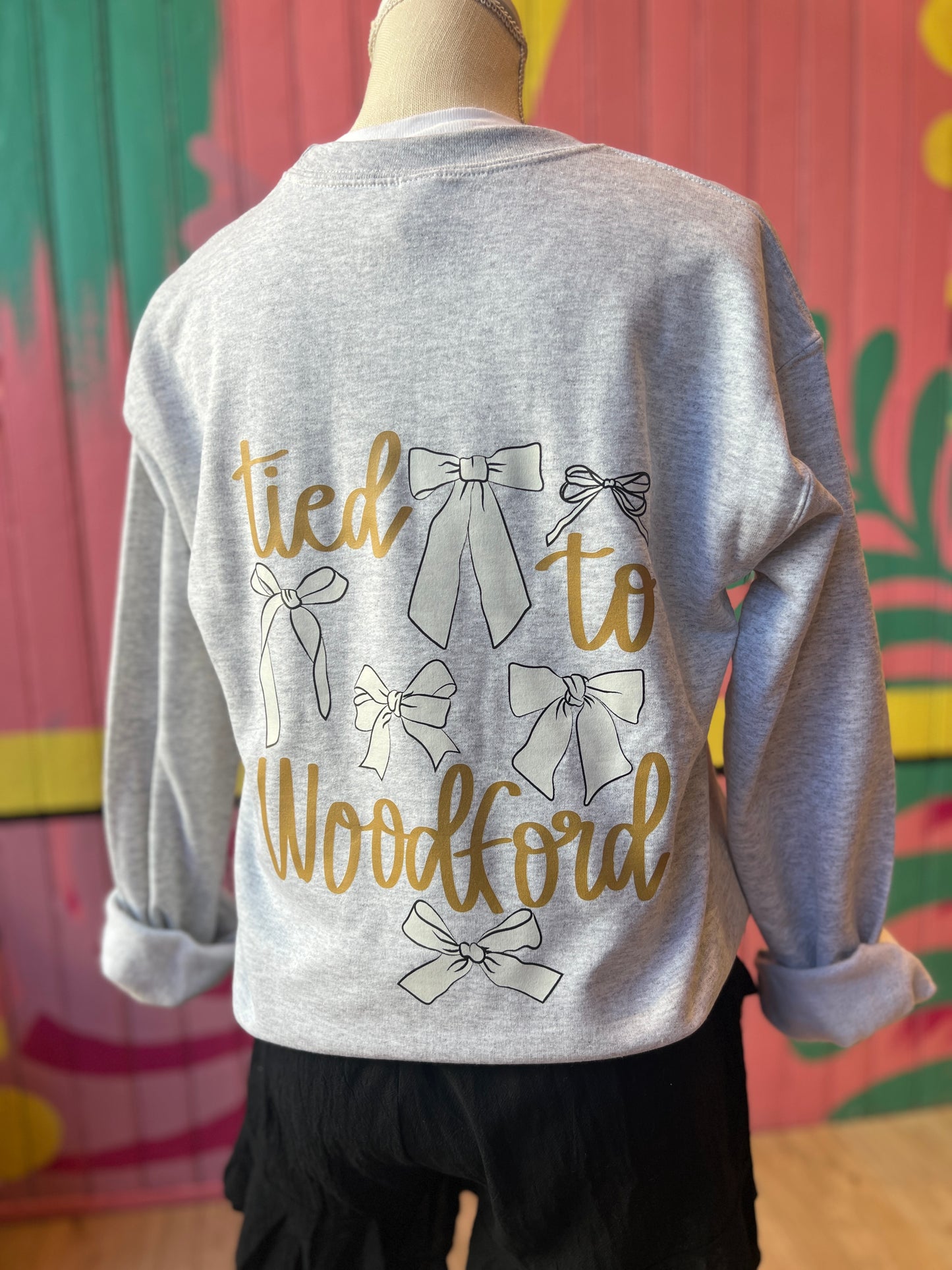Tied to Woodford Sweatshirt