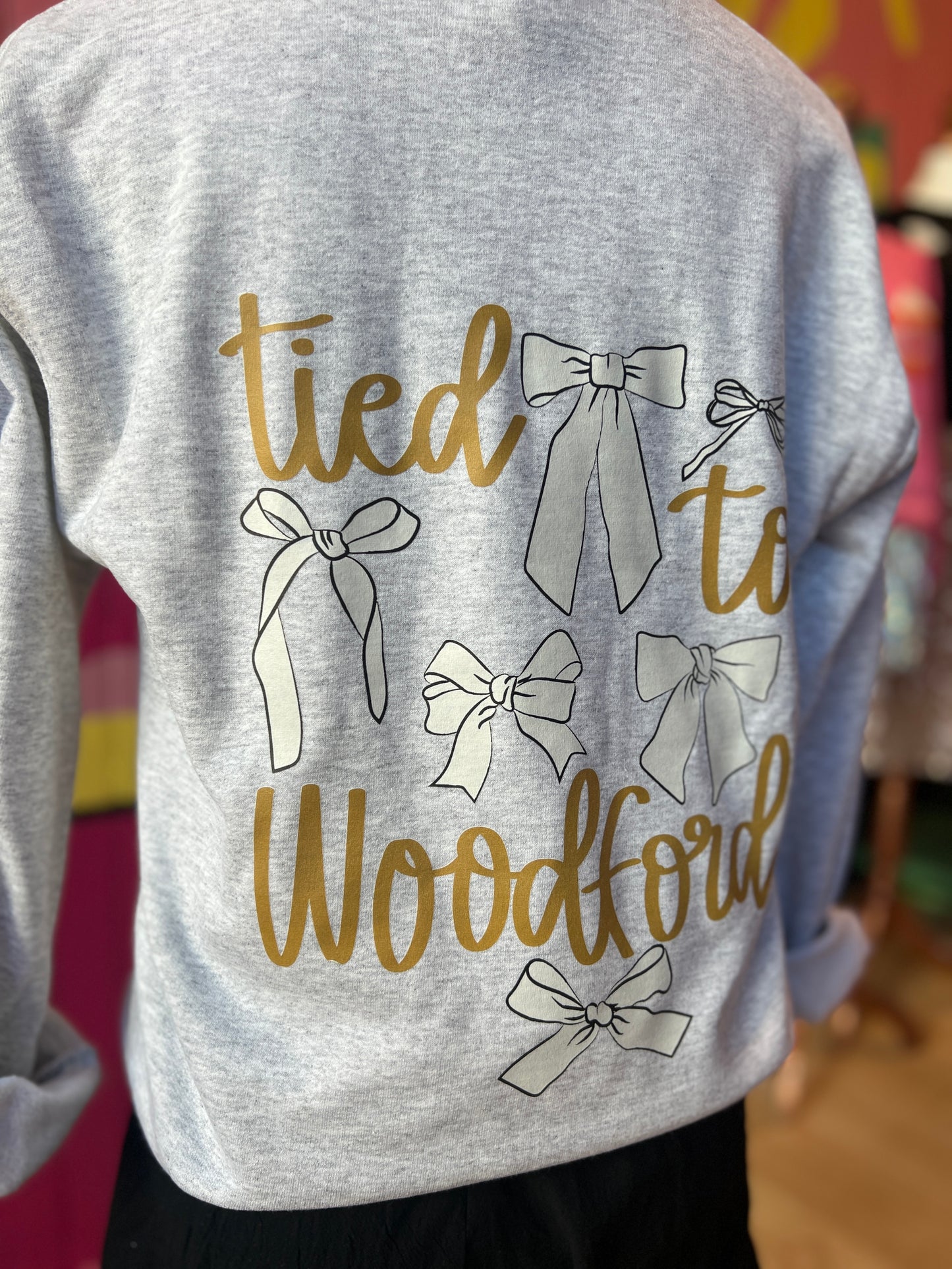 Tied to Woodford Sweatshirt