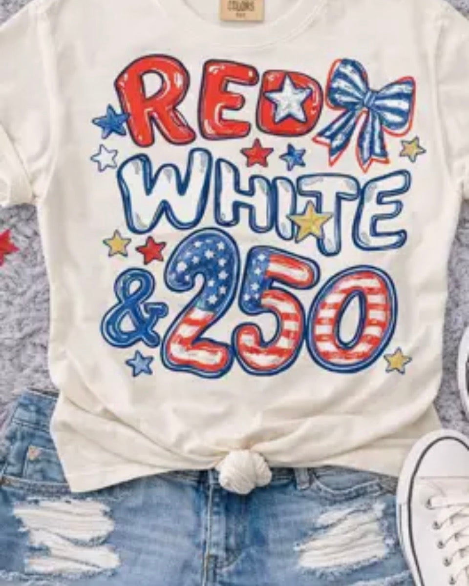 Red White and 250 T-Shirt