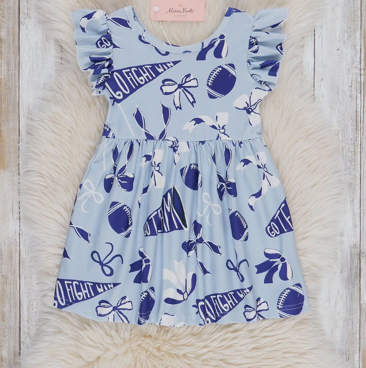 Go Team Flutter Kentucky Dress