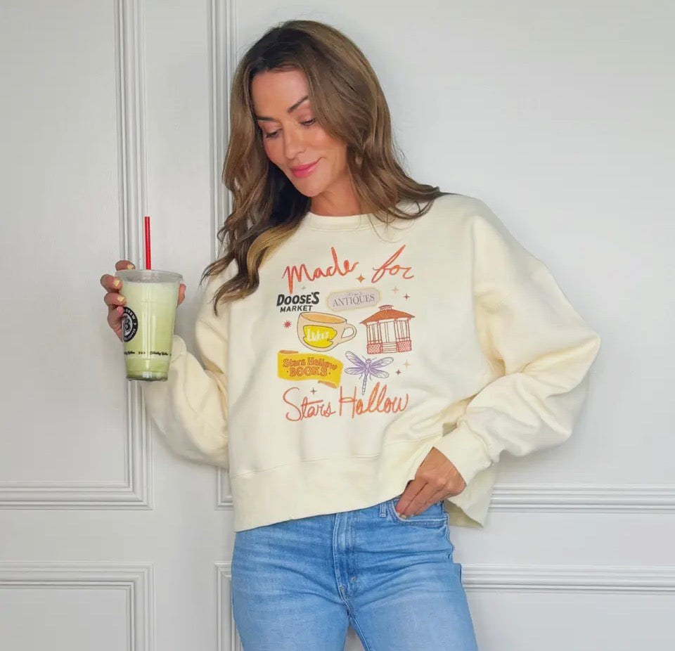 Made for Stars Hollow Cropped Sweatshirt