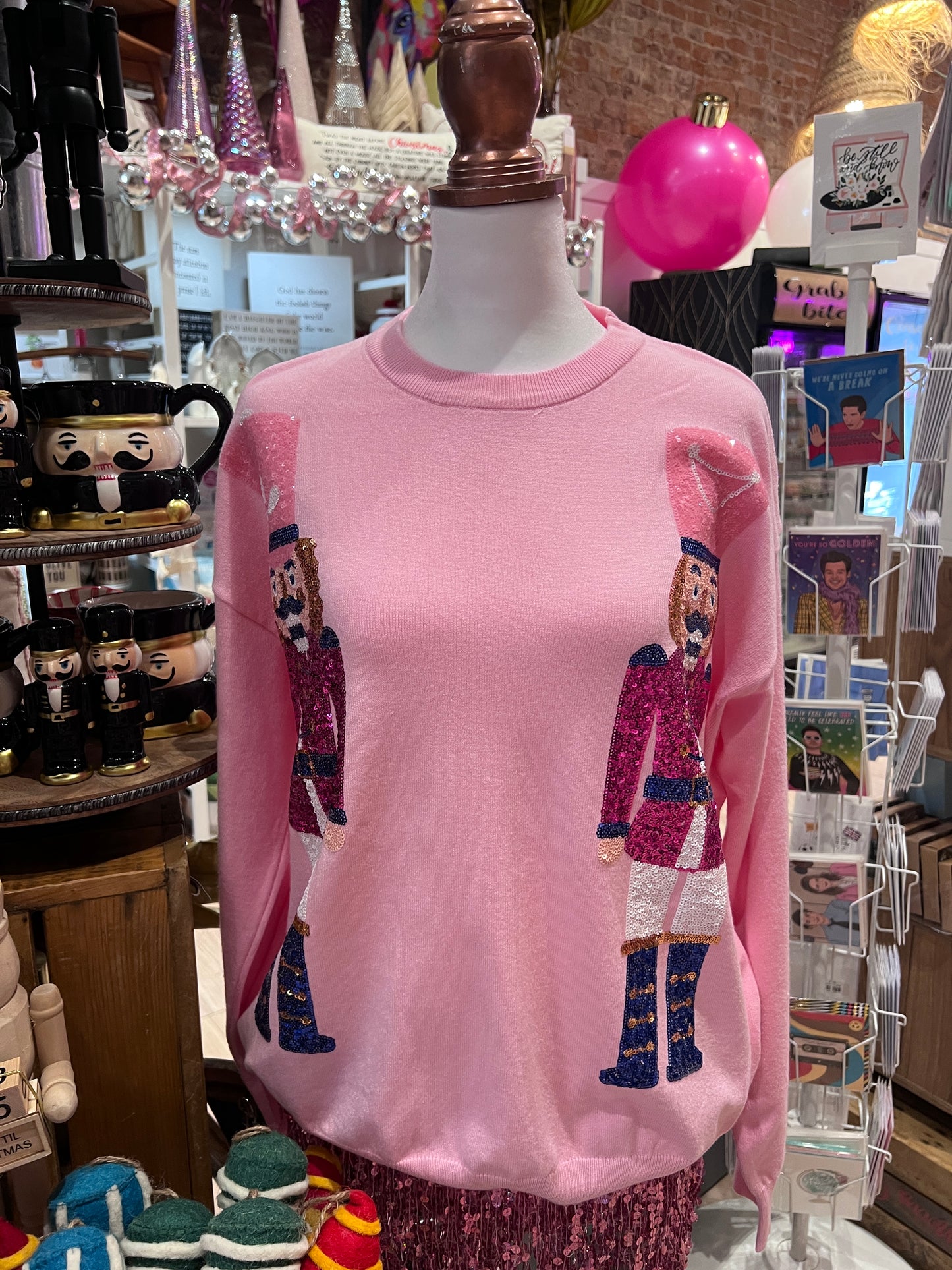 Sequin Nutcracker