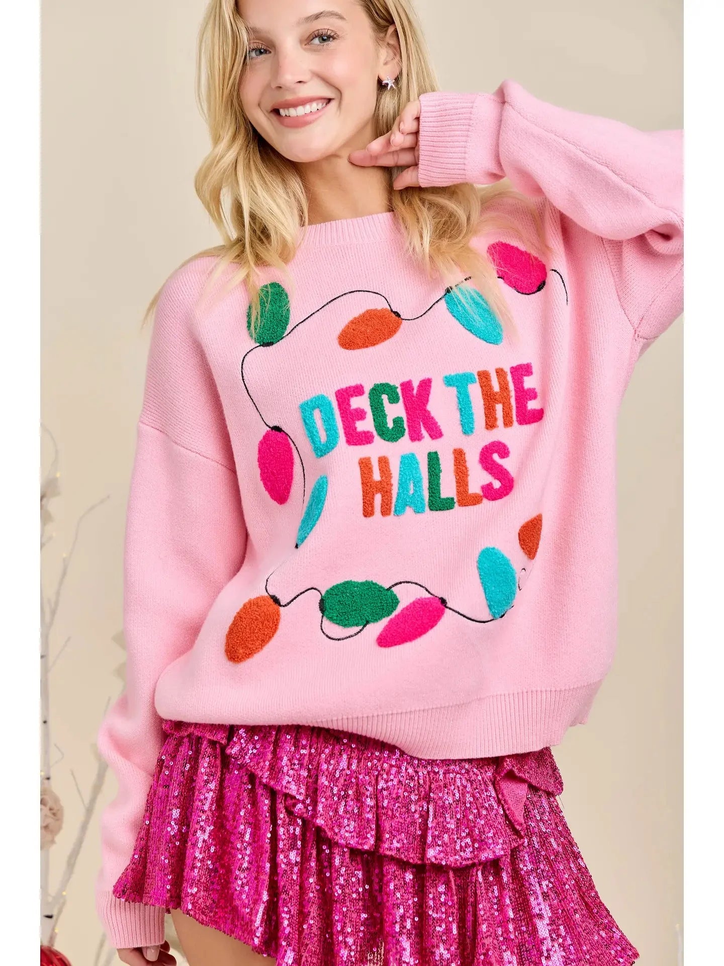Deck the Halls Knit Sweater
