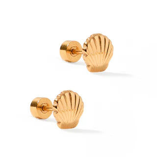 Linny Co Screw Back Stud Earrings