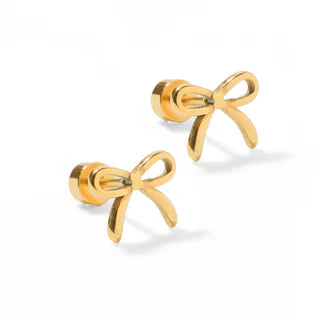 Linny Co Screw Back Stud Earrings
