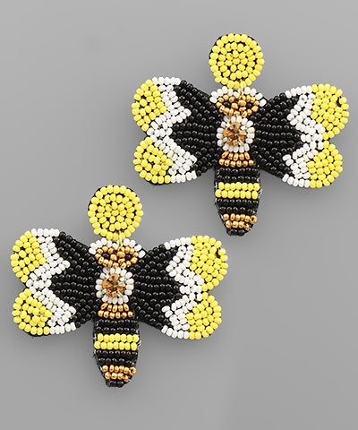 Woodford Yellow Jacket Earrings