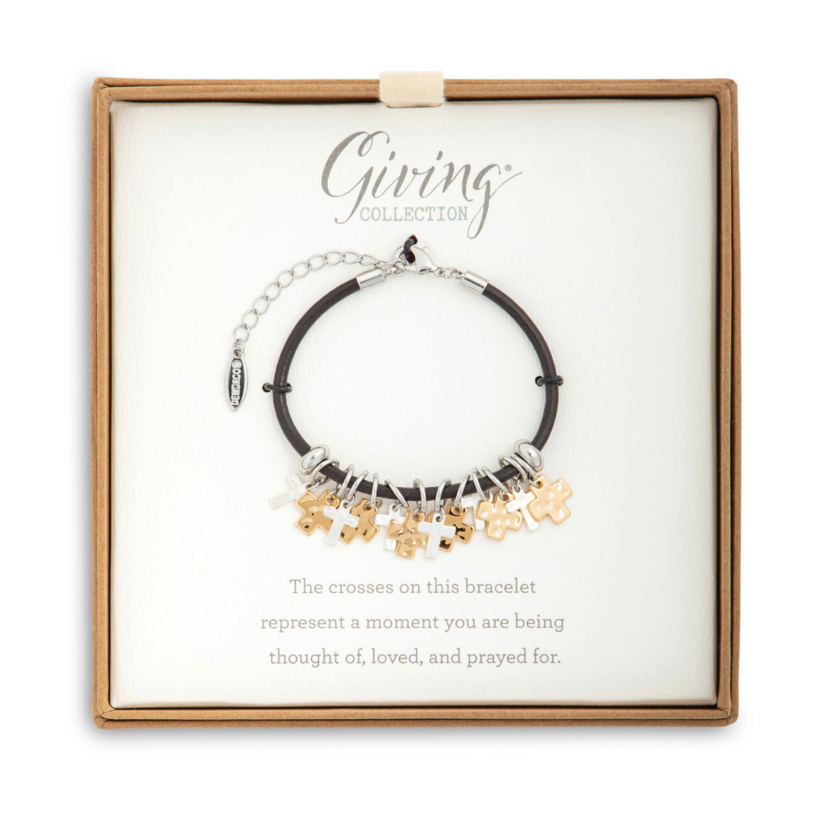 Mother’s Day Cross Charm Bracelet