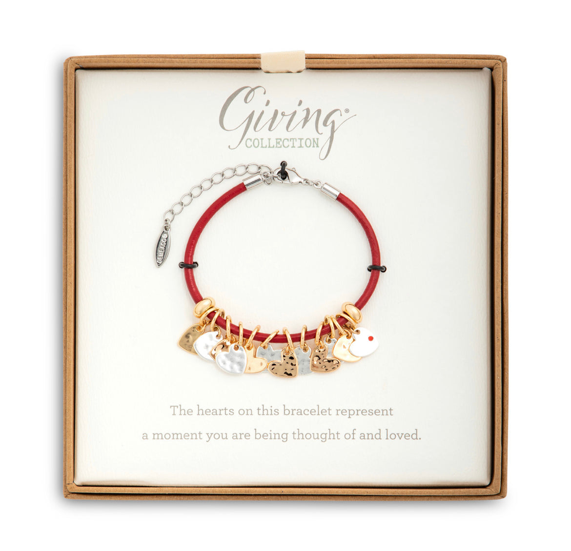 Mother’s Day Heart Charm Bracelet
