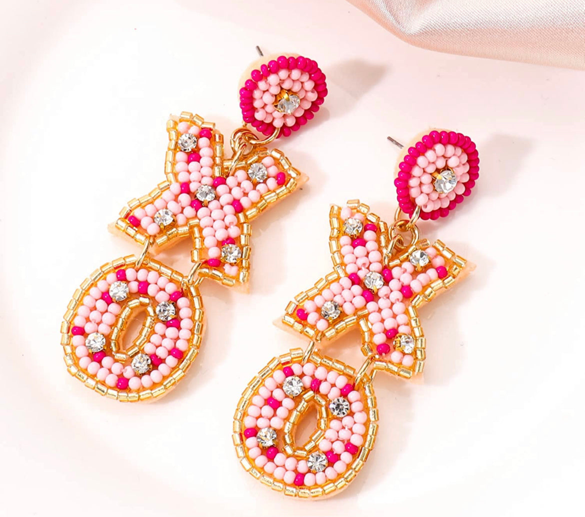XO Valentine Earrings