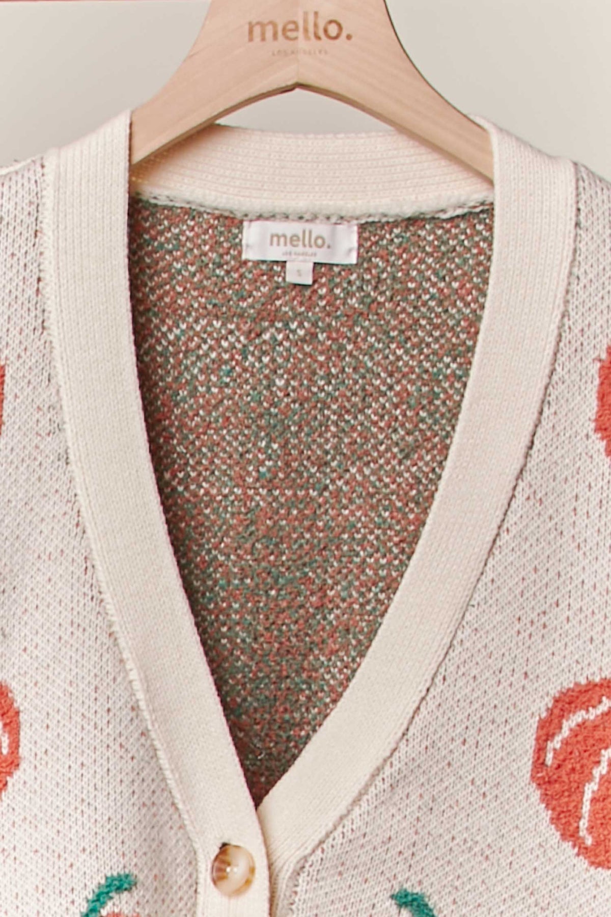 Pumkin Button V Neck Knit Cardigans