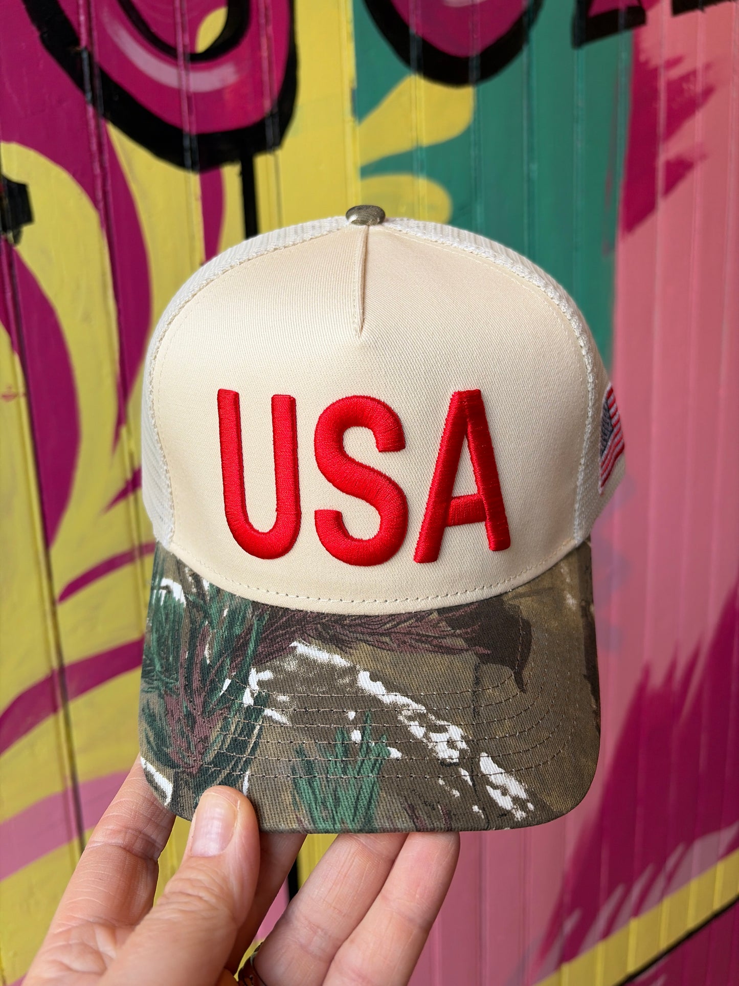 USA Camo Hat