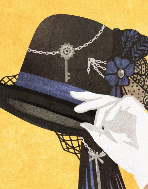 In Omnia Paratus Steampunk Hats Poster (for Gilmore Girls fans): 11 x 17" inches