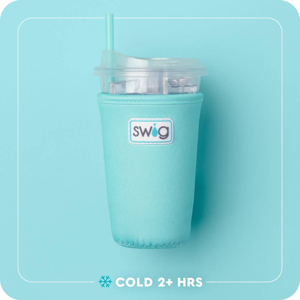 Gameday Gingham Royal Iced Cup Coolie (Medium)