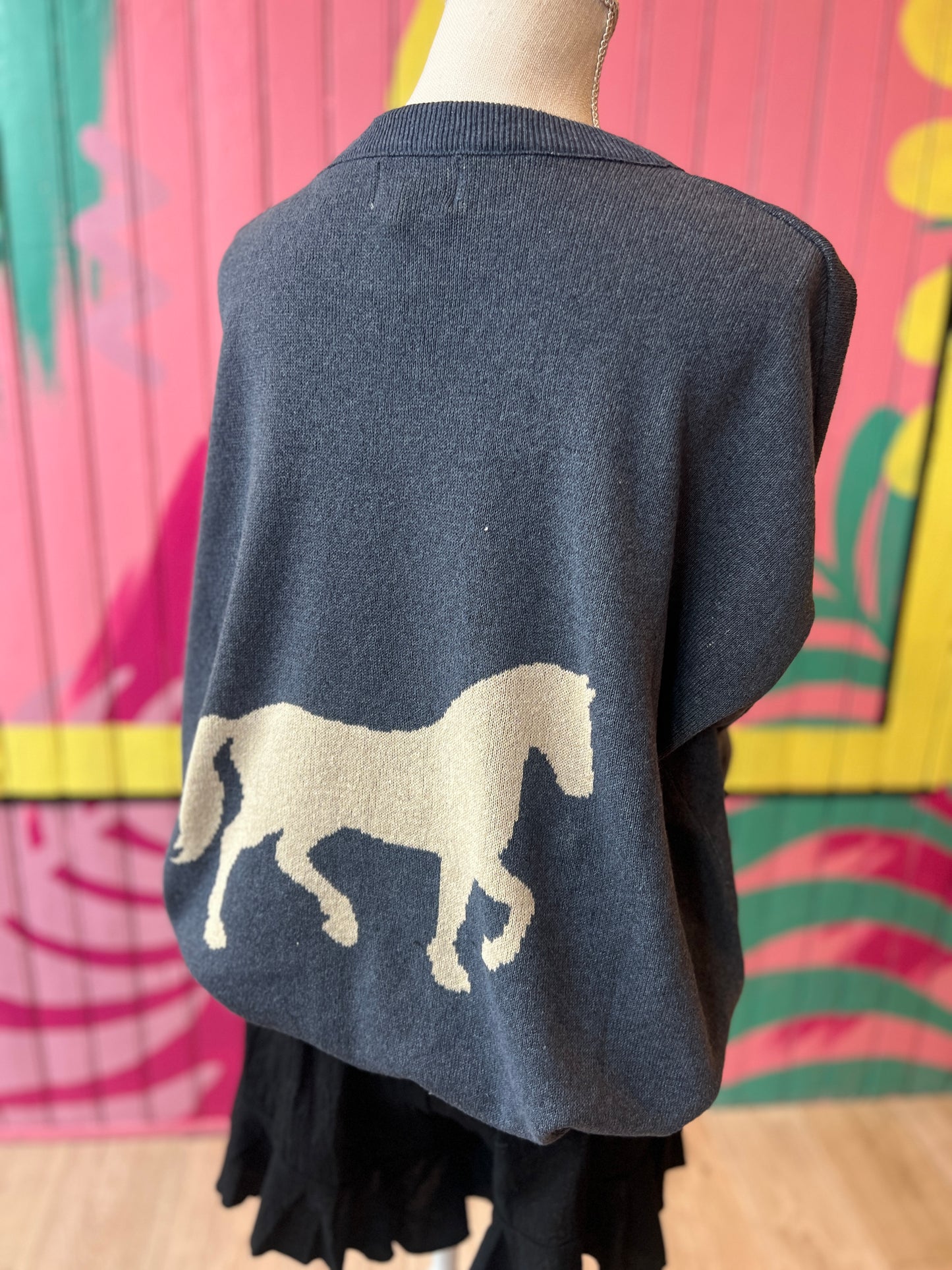 Navy Town Pride Versailles Sweater