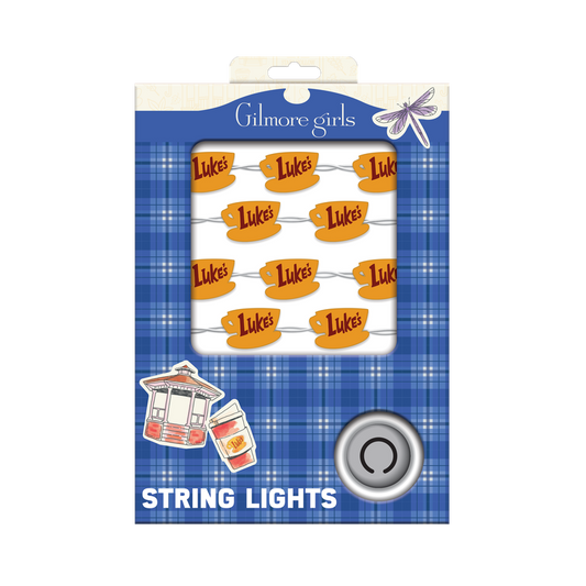 Gilmore Girls Luke's Coffee Boxed 20ct Copper String Lights