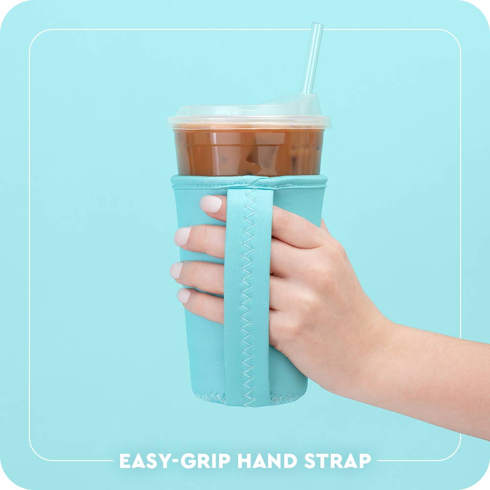 Gameday Gingham Royal Iced Cup Coolie (Medium)