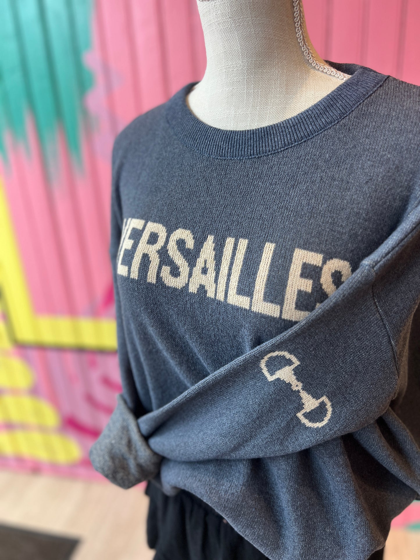Navy Town Pride Versailles Sweater
