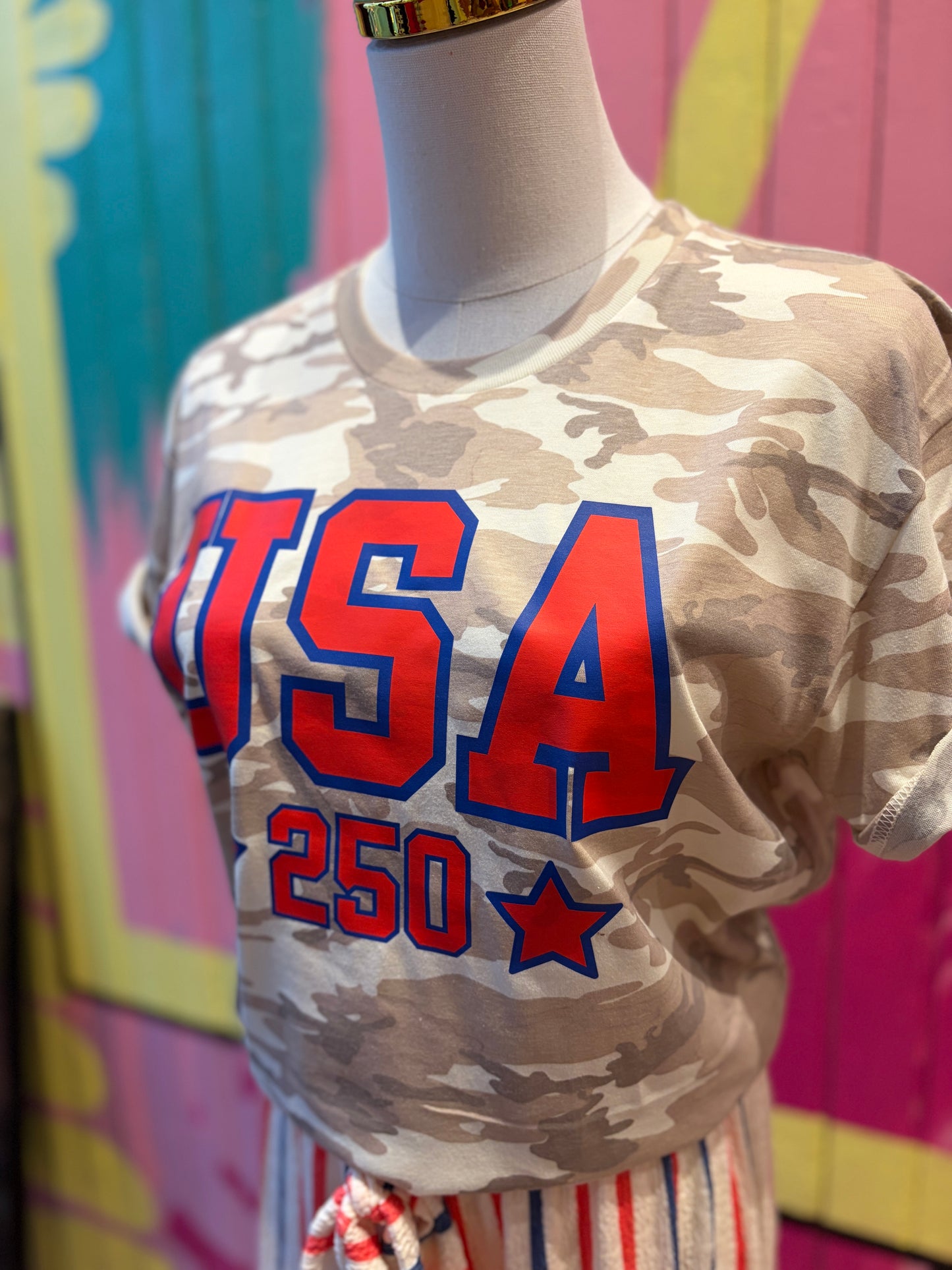USA 250 Camo T-Shirt