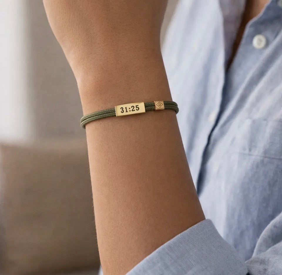 Sentimental Corded Bracelet