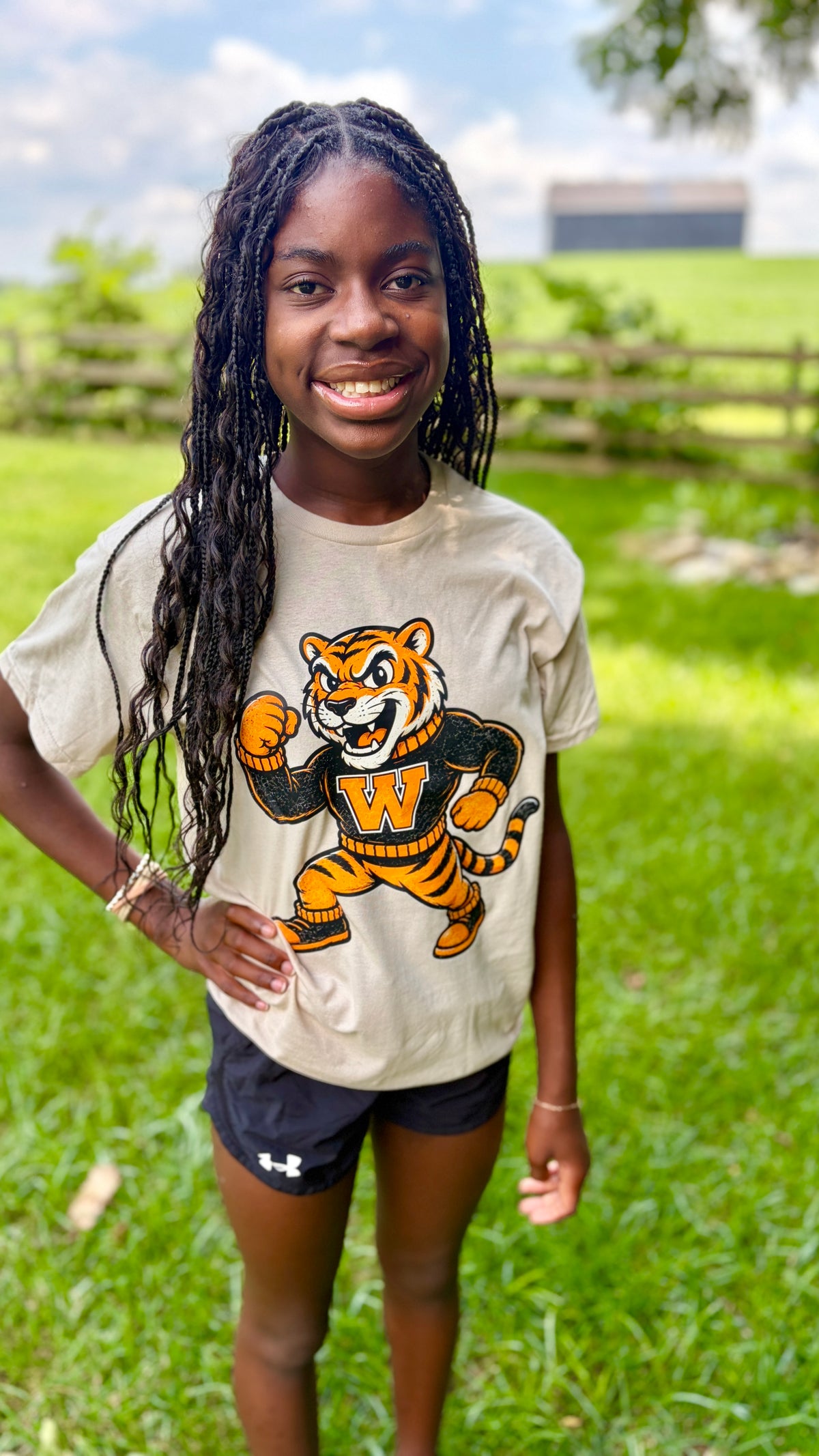 Tiger Mascot Woodford T-Shirt