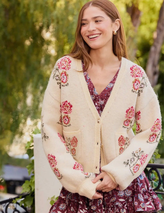 Floral Cardigan