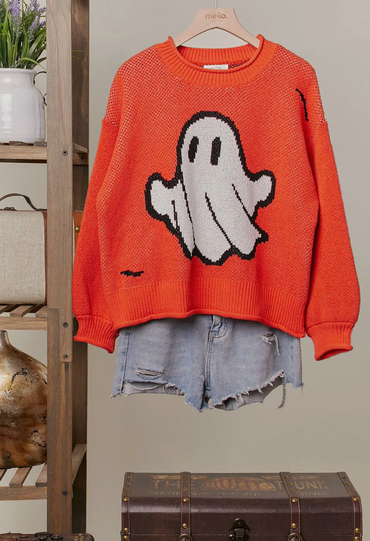 Ghost Knit Sweater by Mello