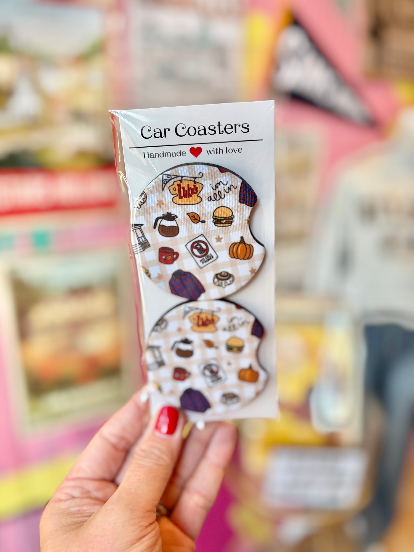 Gilmore Girls Car Coasters