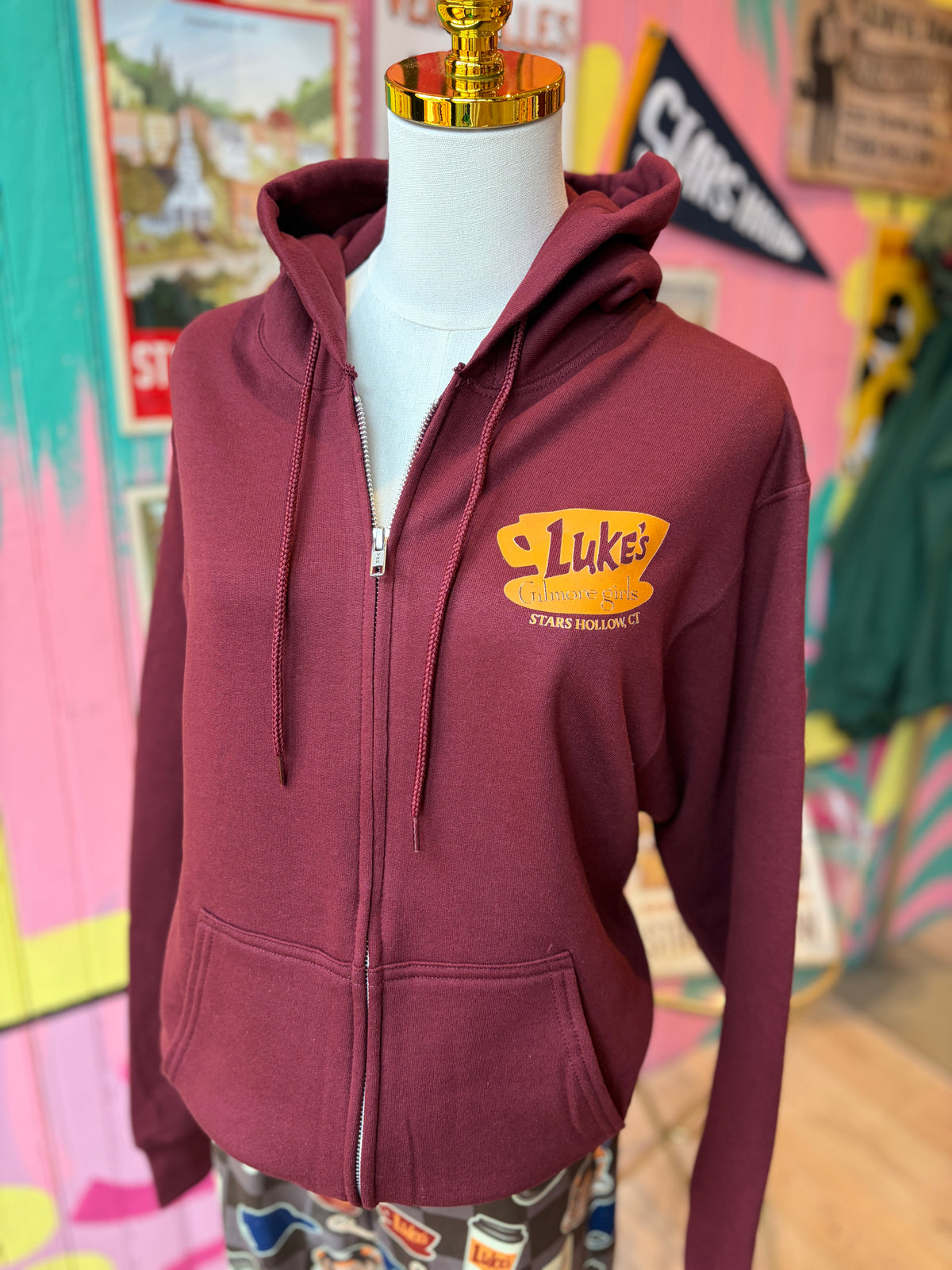 Luke’s Diner Zip Up Hoodie