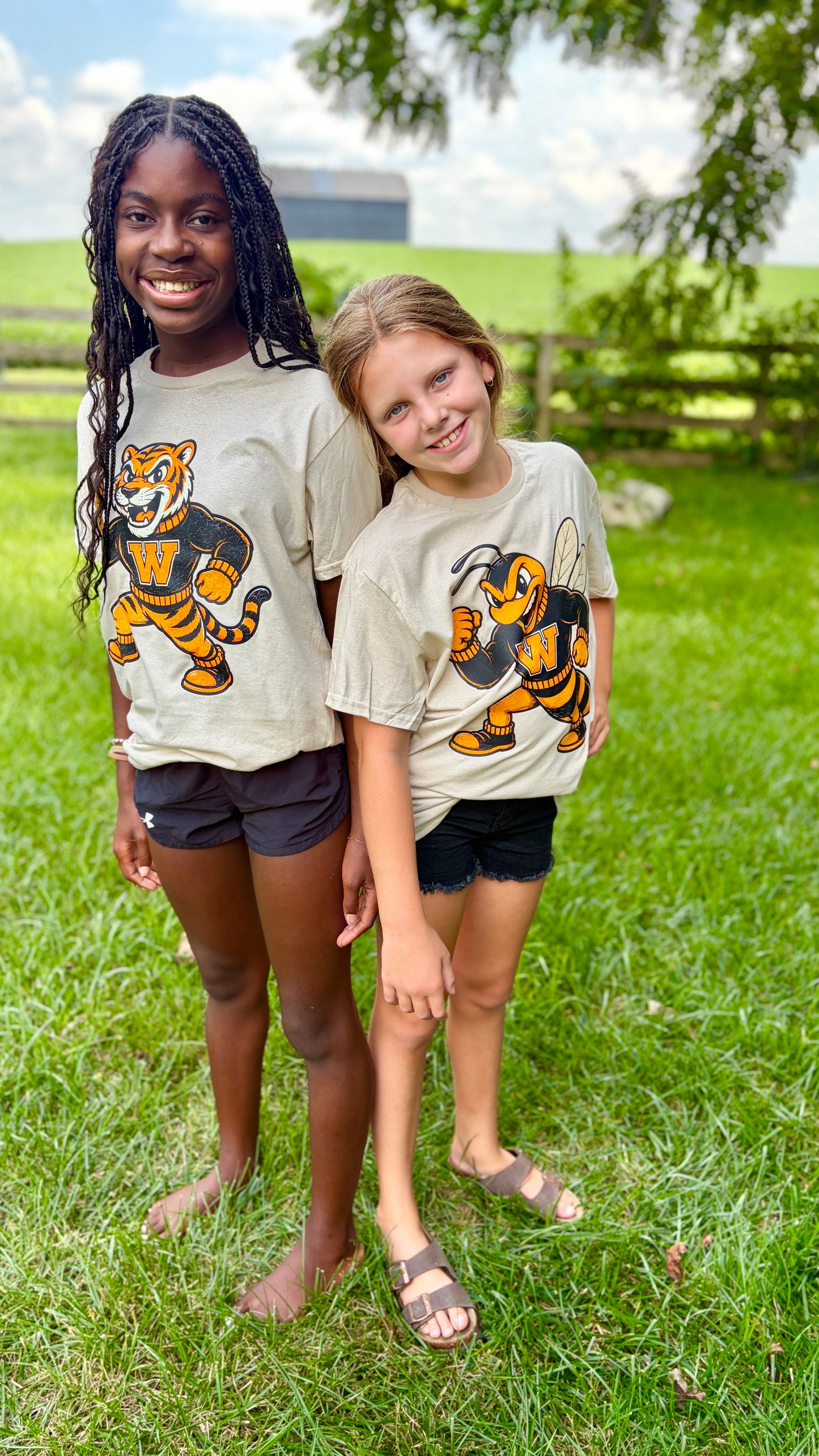Yellow Jacket Mascot Woodford T-Shirt