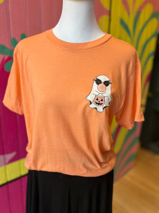 Trick or Treat Ghost Tee