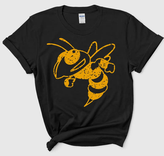 Yellow Jacket Woodford Mascot Tee