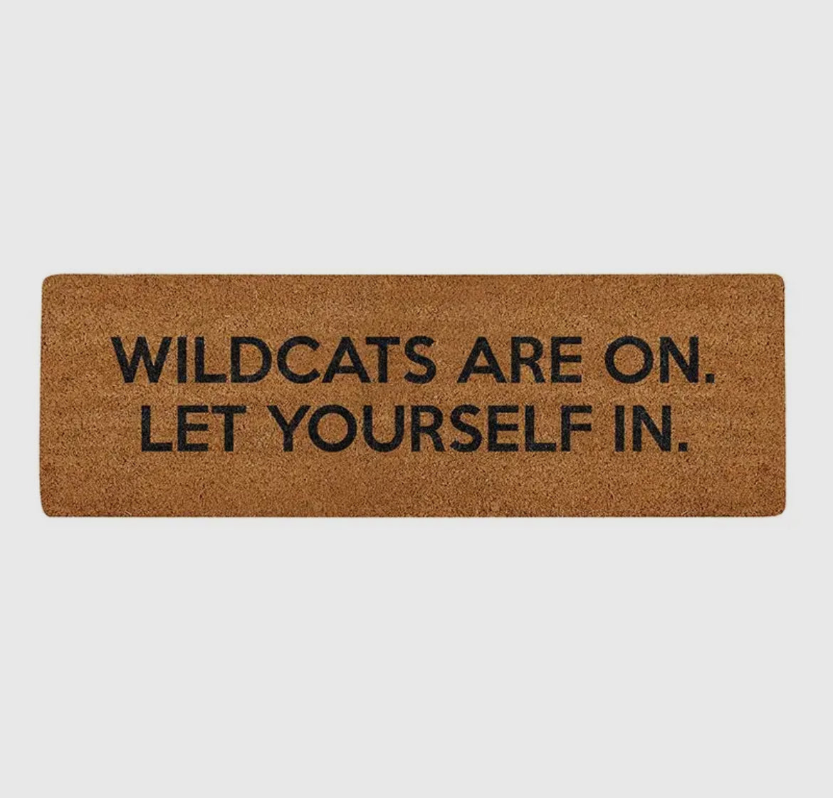 Wildcats Doormat