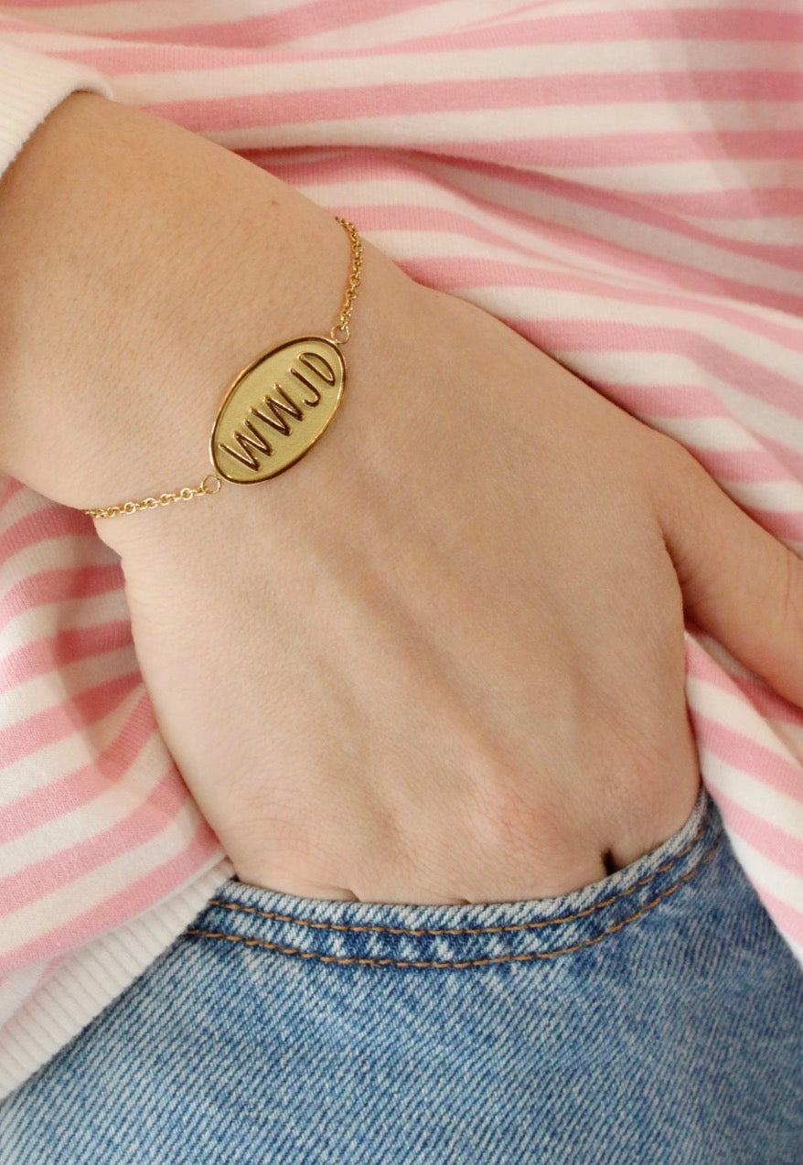 WWJD Waterproof Bracelet
