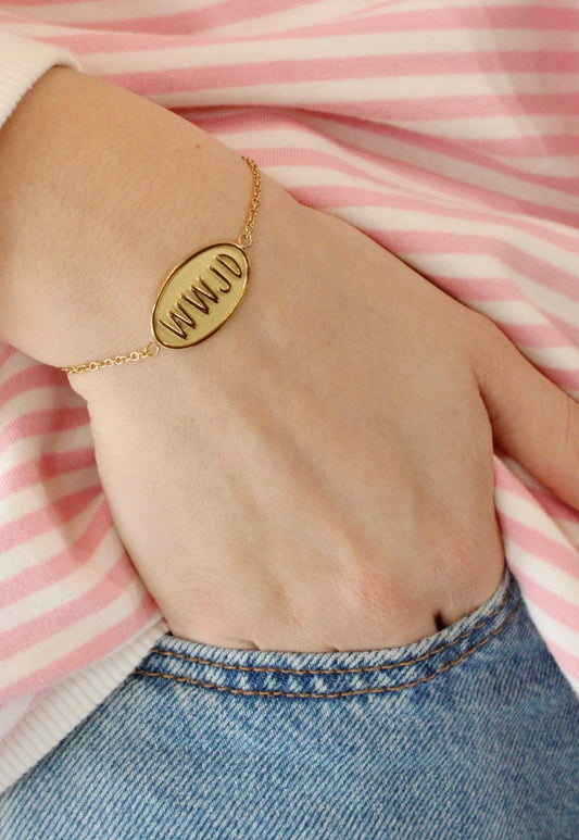 WWJD Waterproof Bracelet