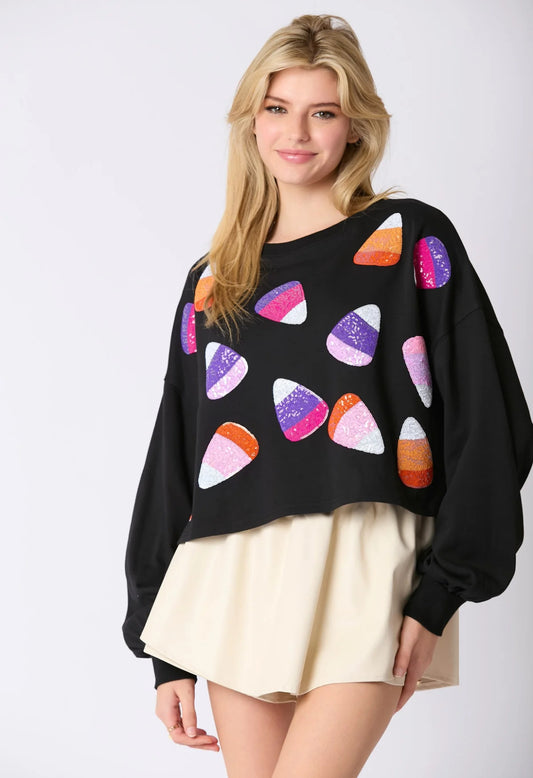 Candy Corn Sweater