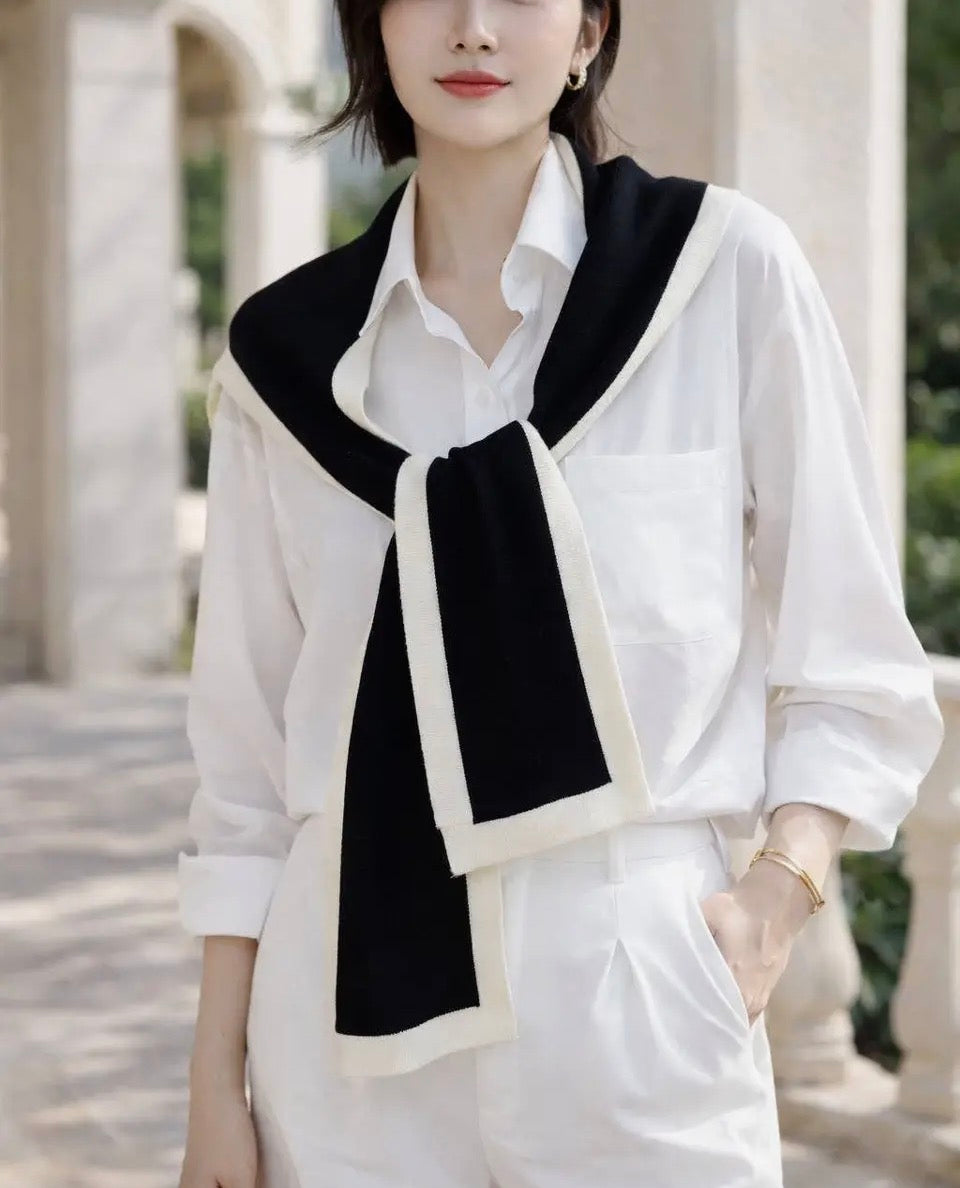 Over the Shoulder Sweater Scarf