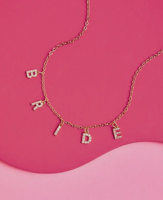 Bride Charm Necklace